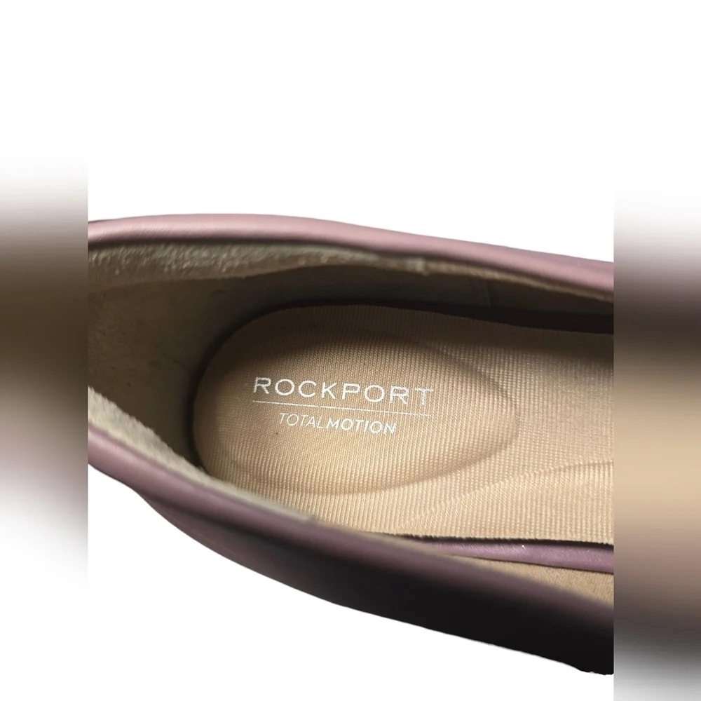 Rockport Womens Total Motion Laylani Purple Slate Flats Sz. 7